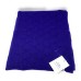 70% Wool 30% Cashmere Knitted Scarf - Royal Blue